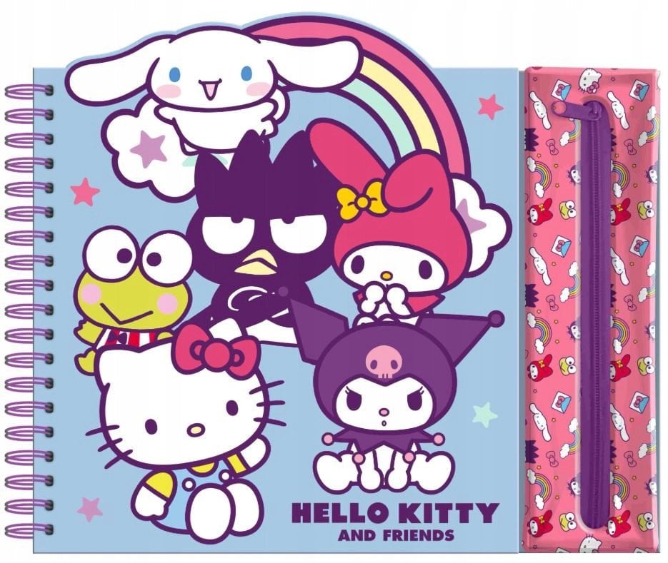 *****Hello Kitty saszetka+kredki+ks HK50183 91424