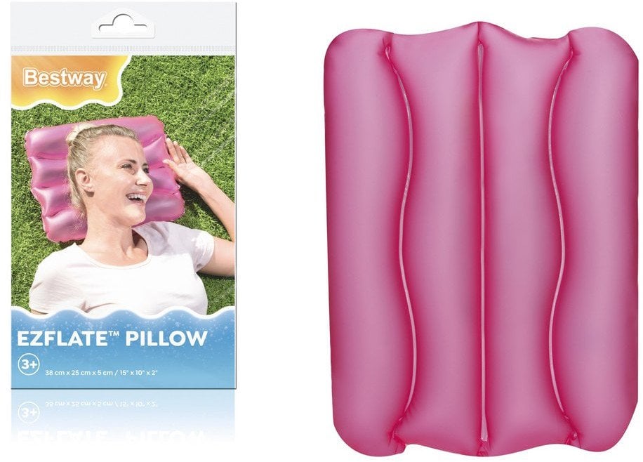Dmuchana Poduszka 38 x 25 cm Różowa Bestway 52127 Bestway