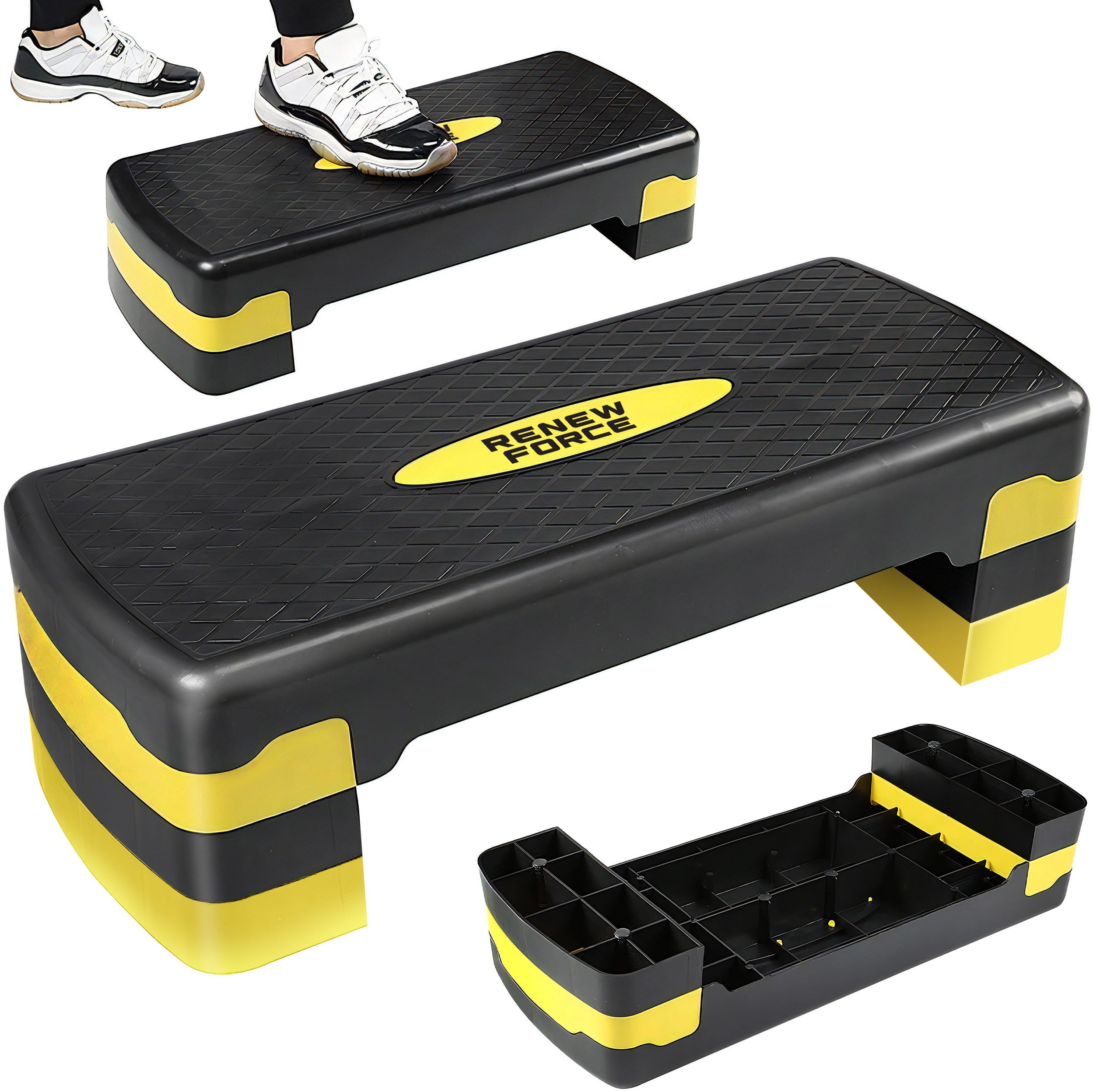 Stepper Gymrex Step Renew Force Do ćwiczeń regulowany aerobik