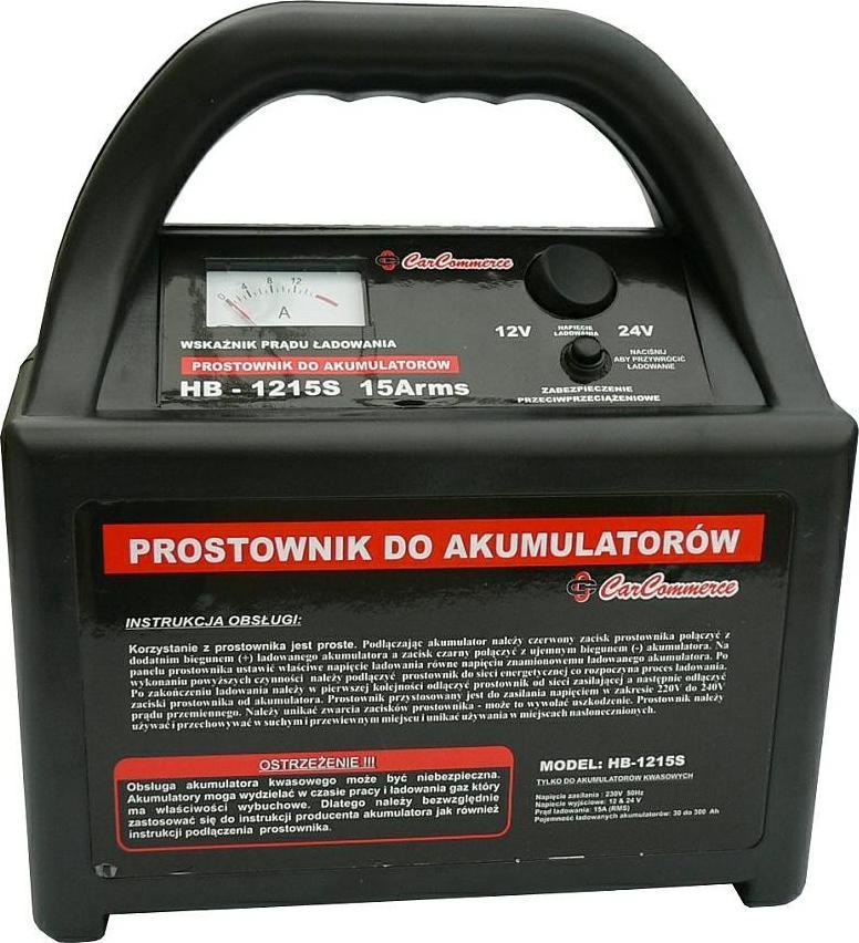 Carcommerce PROSTOWNIK 12V-24V 15AMP HB-1215S-GS