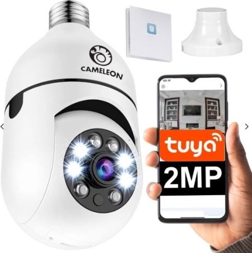 Kamera IP Dexxer WYP KAMERA PANORAMICZNA W ŻARÓWCE GA-M2061