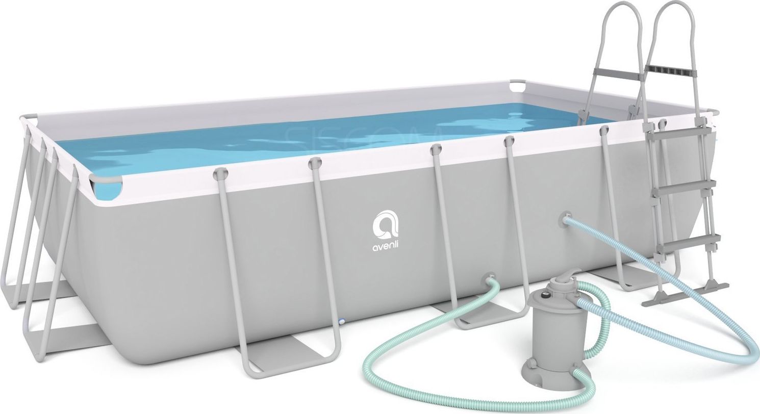 Avenli Basen stelażowy z pompą piaskową 400x200cm 17w1 (2817)