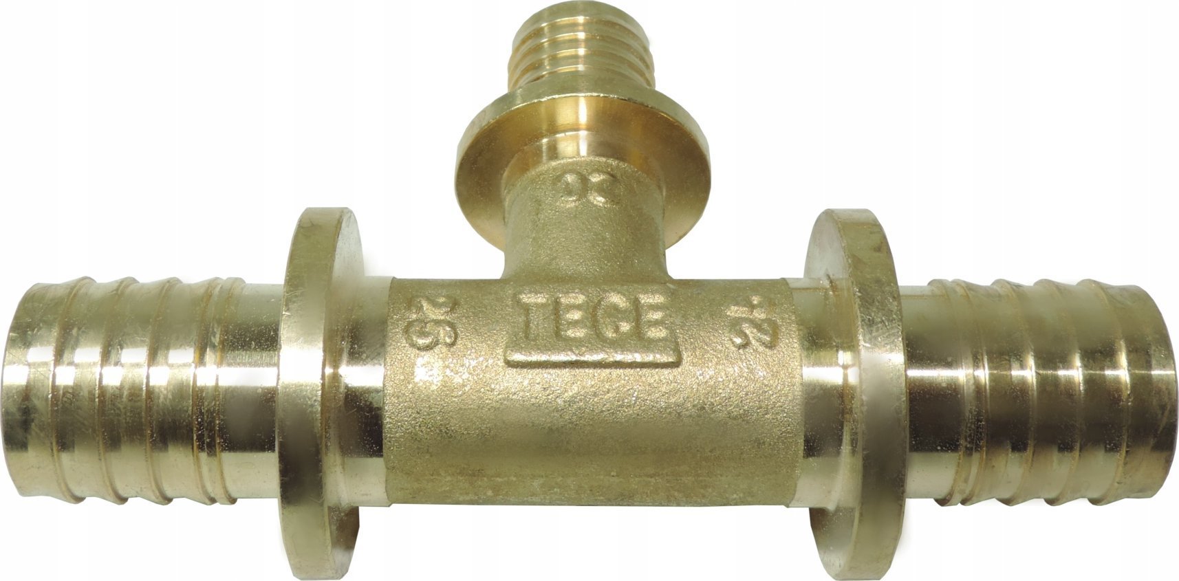 Tece Trójnik redukcyjny 25x20x25mm mosiądz - 710515