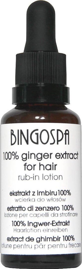 BingoSpa Ekstrakt z imbiru 100% wcierka do włosów