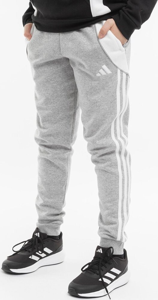 Adidas Spodnie dla dzieci adidas Tiro 24 Sweat szare IS1009 128cm