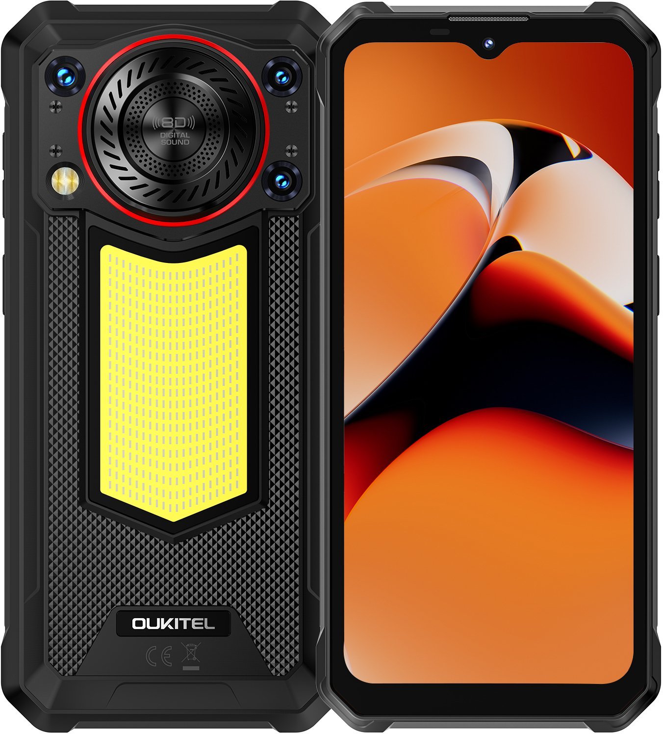 Smartfon Oukitel WP53 phone, 128/8 GB, black