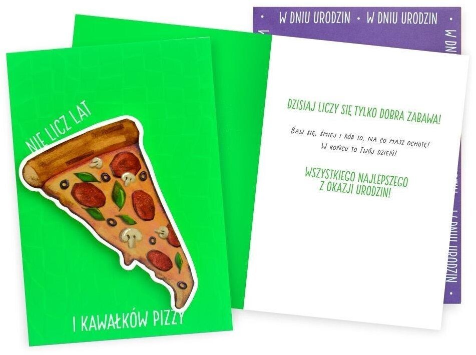 Karnet B6 Uniwersalny pizza