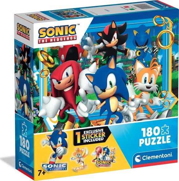 Clementoni Puzzle Sonic 180 elementów (29799)