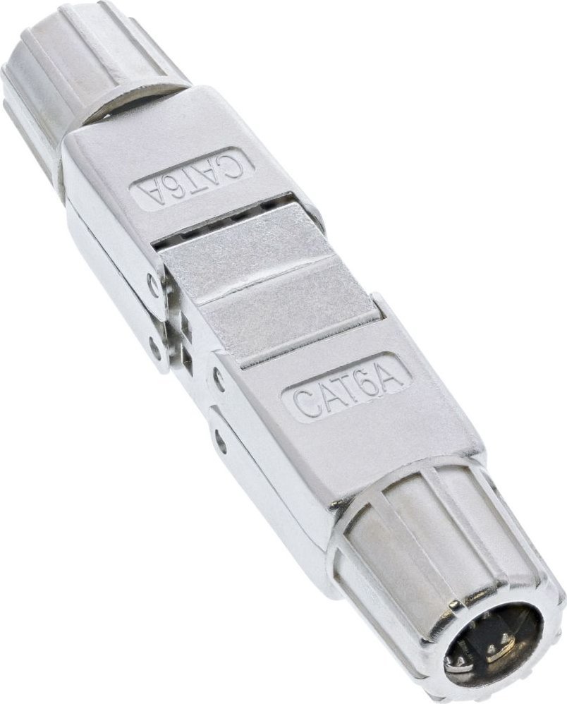 InLine InLine® Cable connector Cat.6A, shielded, tool free coupler
