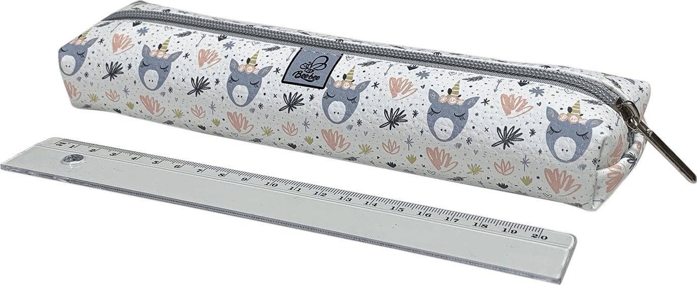 Piórnik Bee-bee Piórnik Jamnik ekoskóra Unicorn