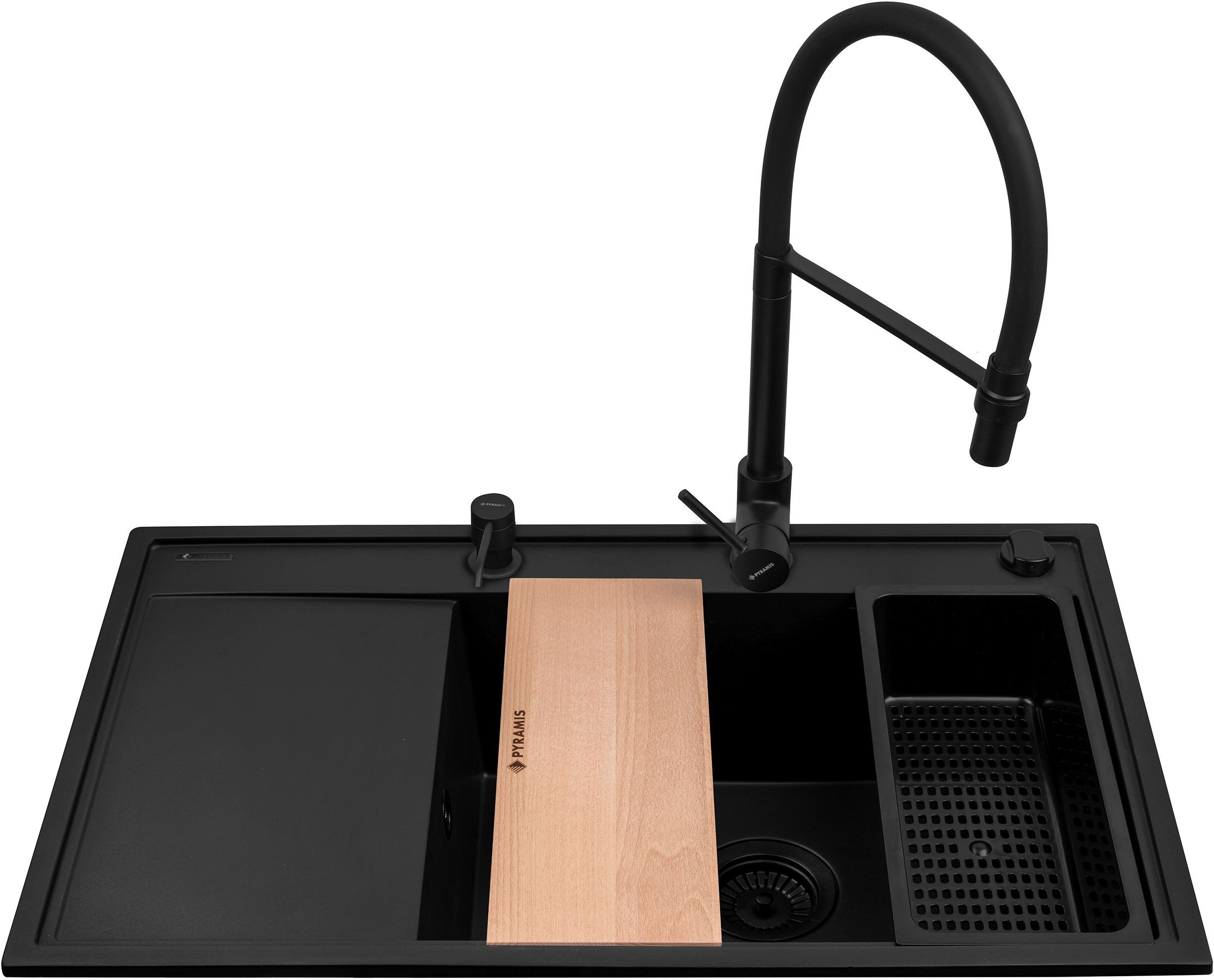 Zestaw Pyramis CAMEA 79x50 1B1D R+bateri SERINA BE