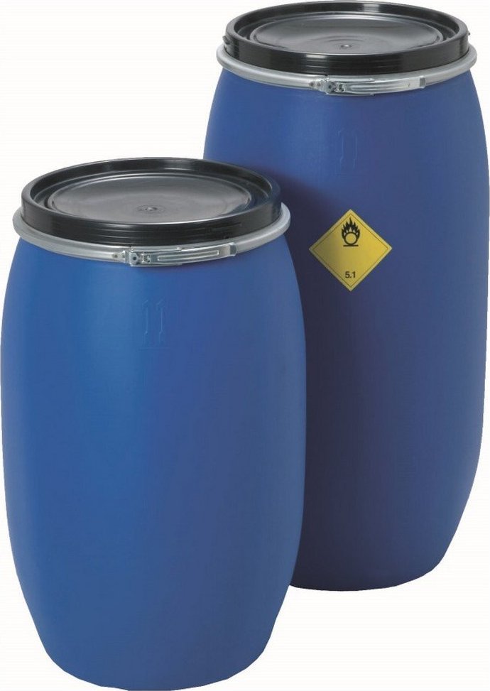 qBox Beczka plastikowa KDF z deklem UN (pojemność 60 l)