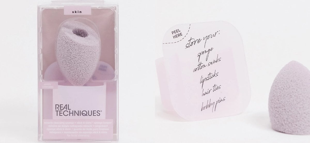 Real Techniques Sponges Miracle Cleansing (W,1 szt)