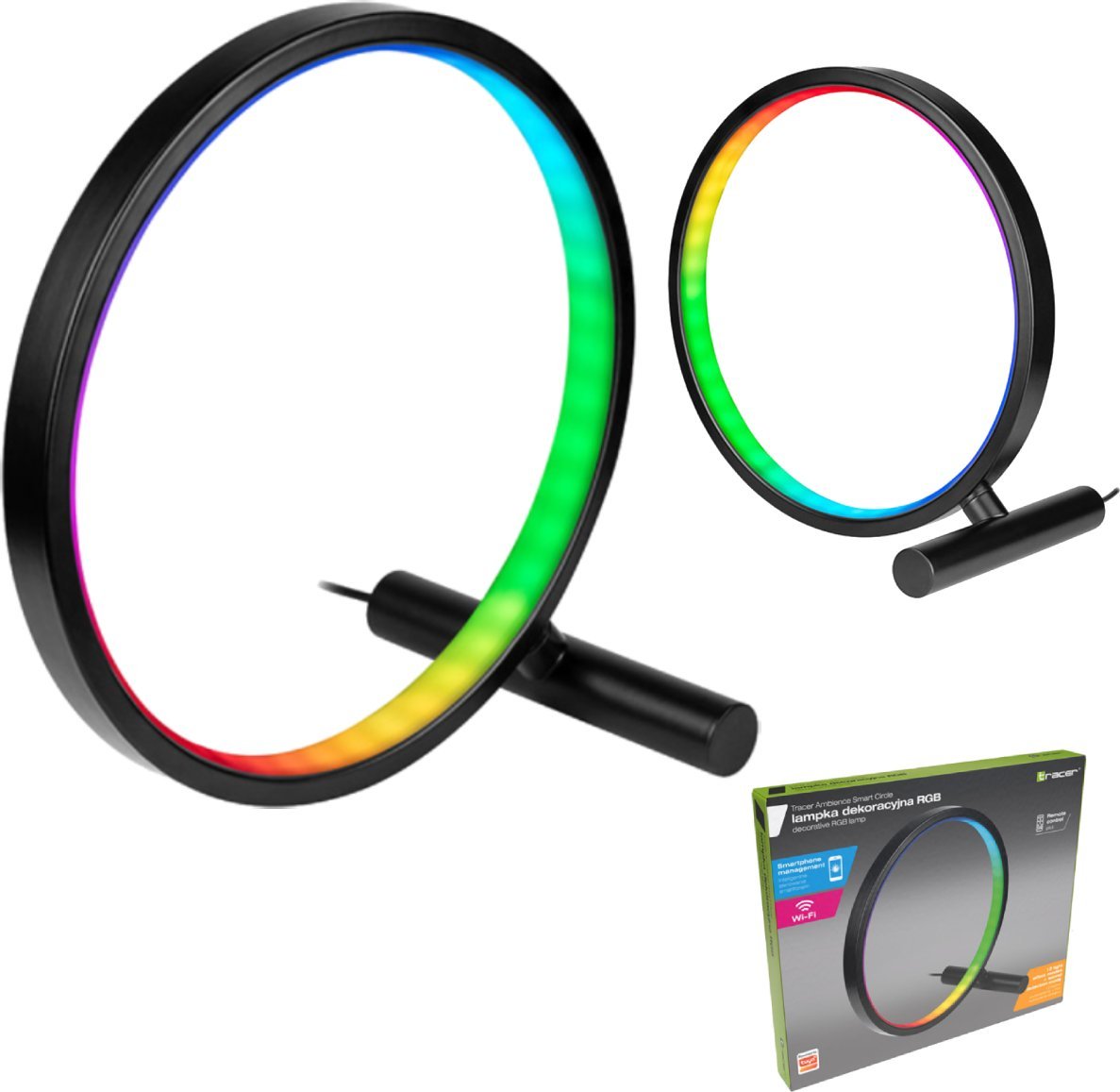 Lampka biurkowa Tracer czarna (TRAOSW47293)