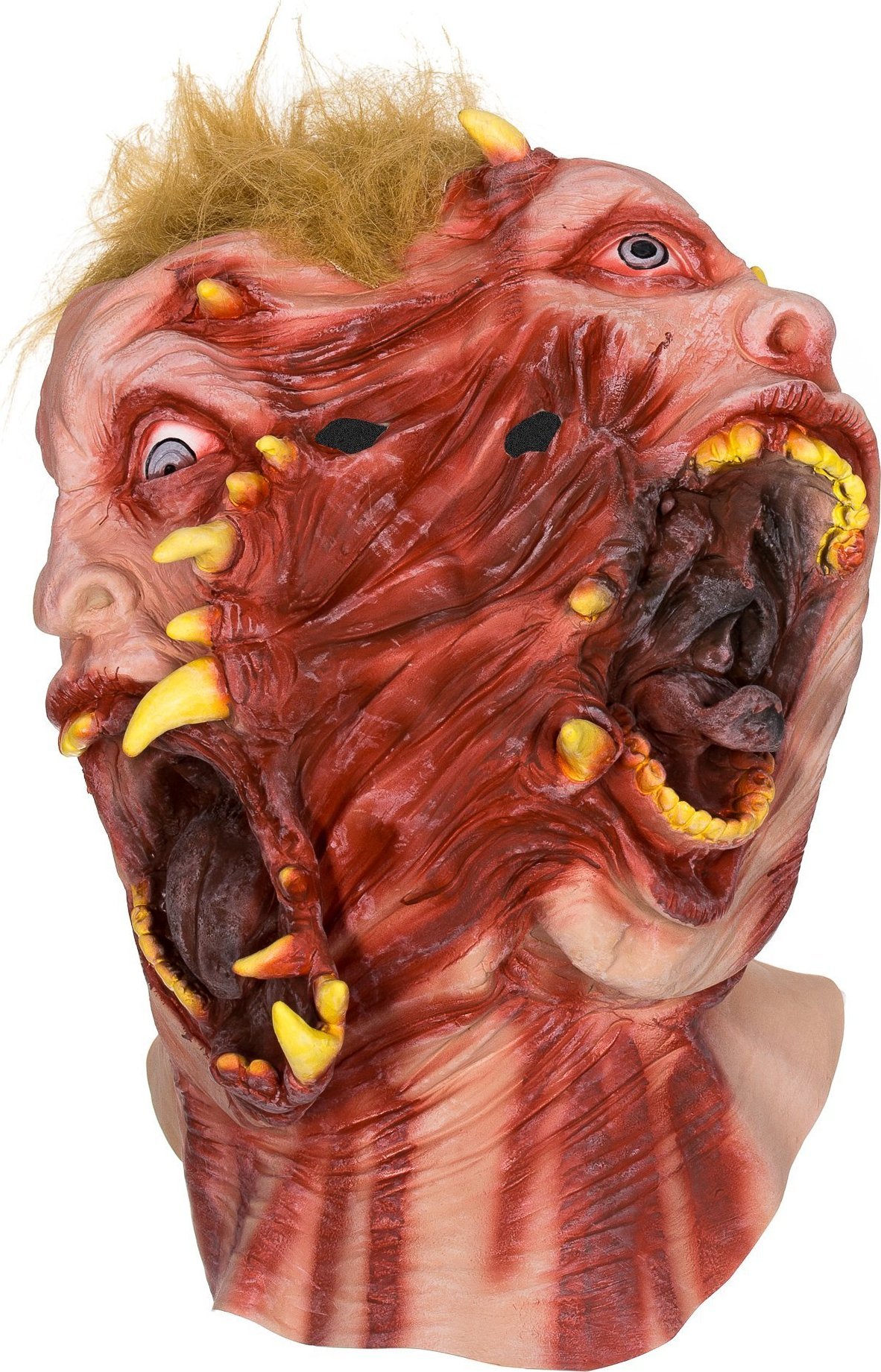 Korbi Lateksowa maska TWO FACES dwie twarze potwór