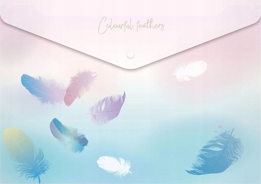 MFP paper teczka na zatrzask M A5 PP LUX mix 1 pióra 5370563