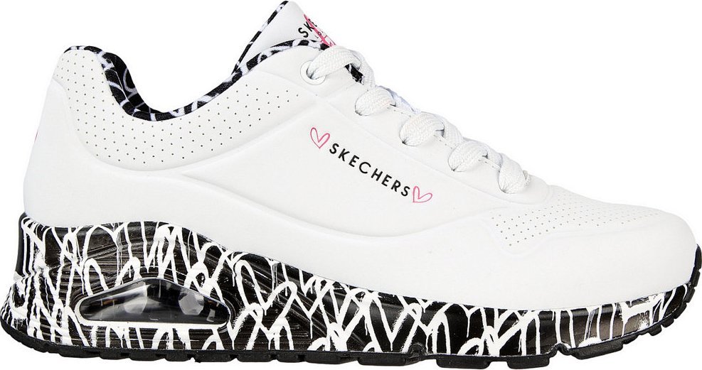 Skechers Buty damskie Skechers UNO LOVING LOVE (155506-WBK) 36