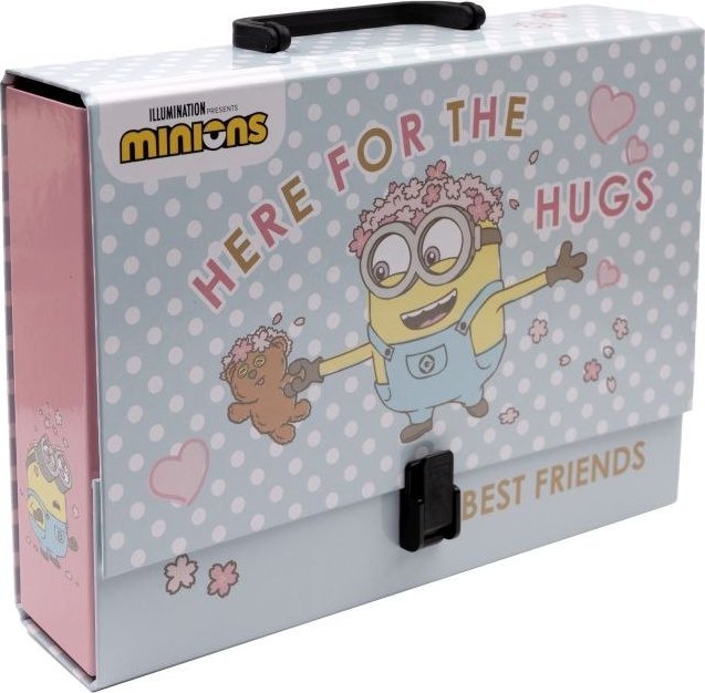 TECZKA Z RĄCZKĄ - WALIZECZKA / MINIONKI