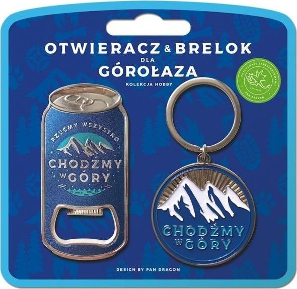 Breloczek Pan Dragon Zestaw brelok + otwieracz dla górołaza