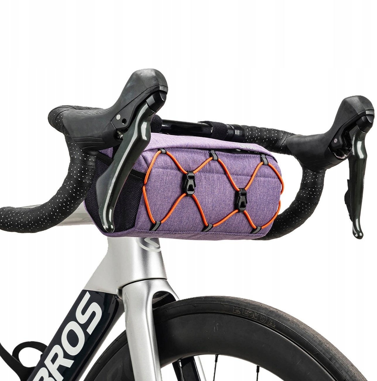 Torba rowerowa Rockbros 30110054005 na kierownicę 2,2L - fioletowa
