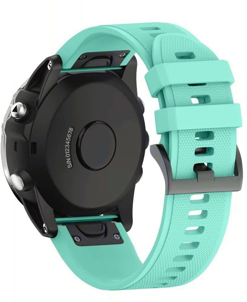 PASEK DO GARMIN FENIX 5 / 6 / 7 / 8 47MM I GARMIN INSTINCT / EPIX 22MM TURKUSOWY