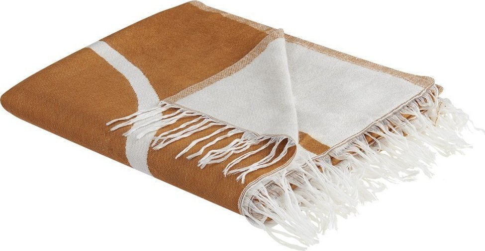 Beliani Koc 130 x 170 cm pomarańczowy PALHI!