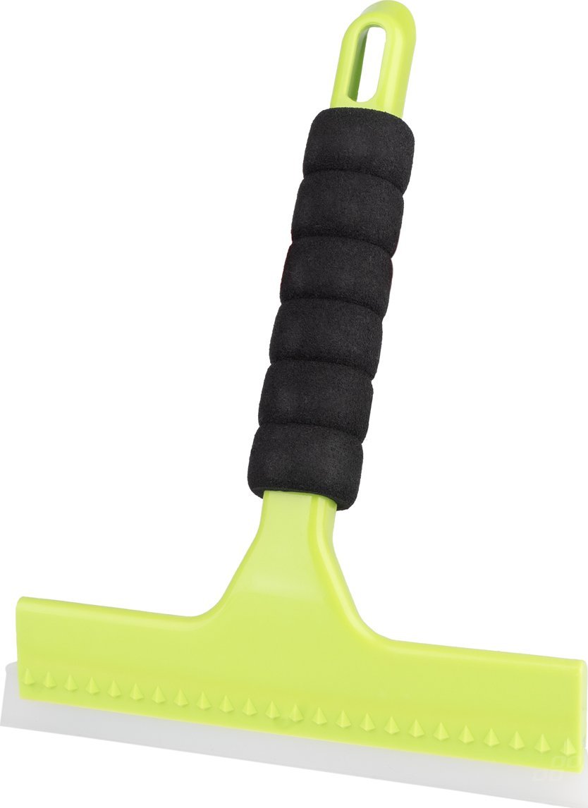 AMiO Ściągaczka silikonowa do wody szyb okien z uchwytem rączką 25 cm amio-03849