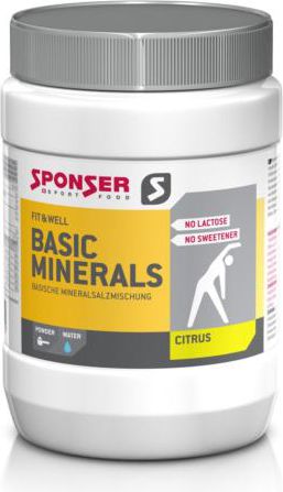 Sponser Minerały SPONSER BASIC MINERALS owoce cytrusowe puszka 400g - SPN-80-885
