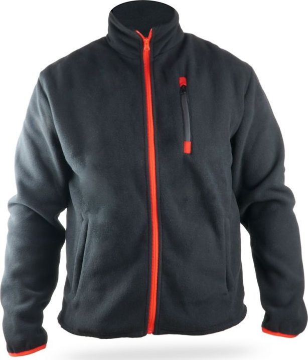 Dedra bluza polarowa 300g/m2, rozmiar XXL, kolor czarny (BH6PB-XXL)