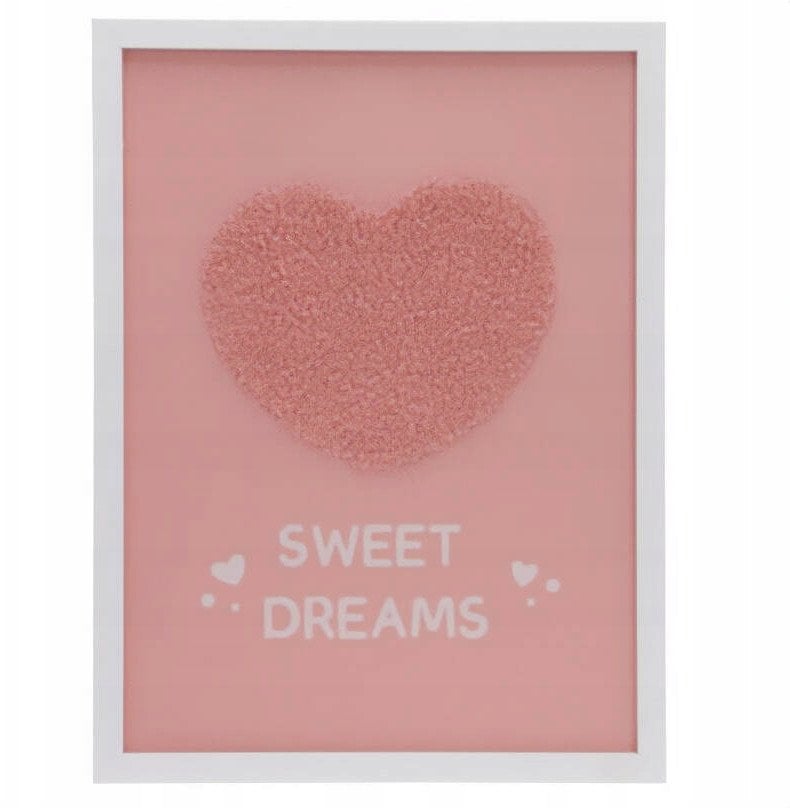 Plakat w ramce z uroczym napisem do pokoju dziecka, 30 x 40 cm