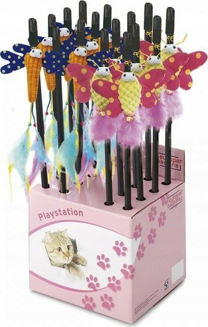 EBI EBI WĘDKA DLA KOTA MOTYL 40cm 408/424292