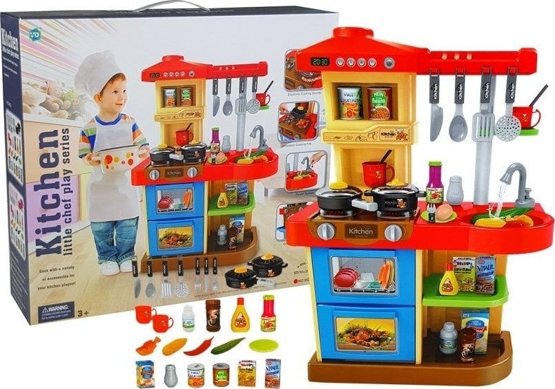 Kuchnia Dla Malucha z dźwiękami i światełkami Kran LEAN Toys