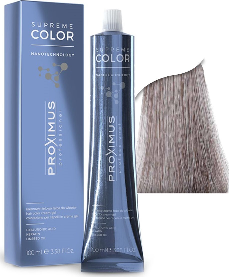 Proximus PROXIMUS Farba do włosów SUPREME COLOR NANOTECHNOLOGY - 9,12