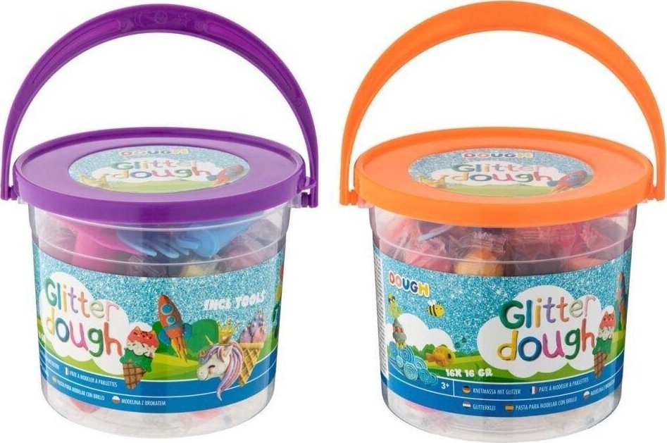 Ciasto brokatowe w wiaderku mix