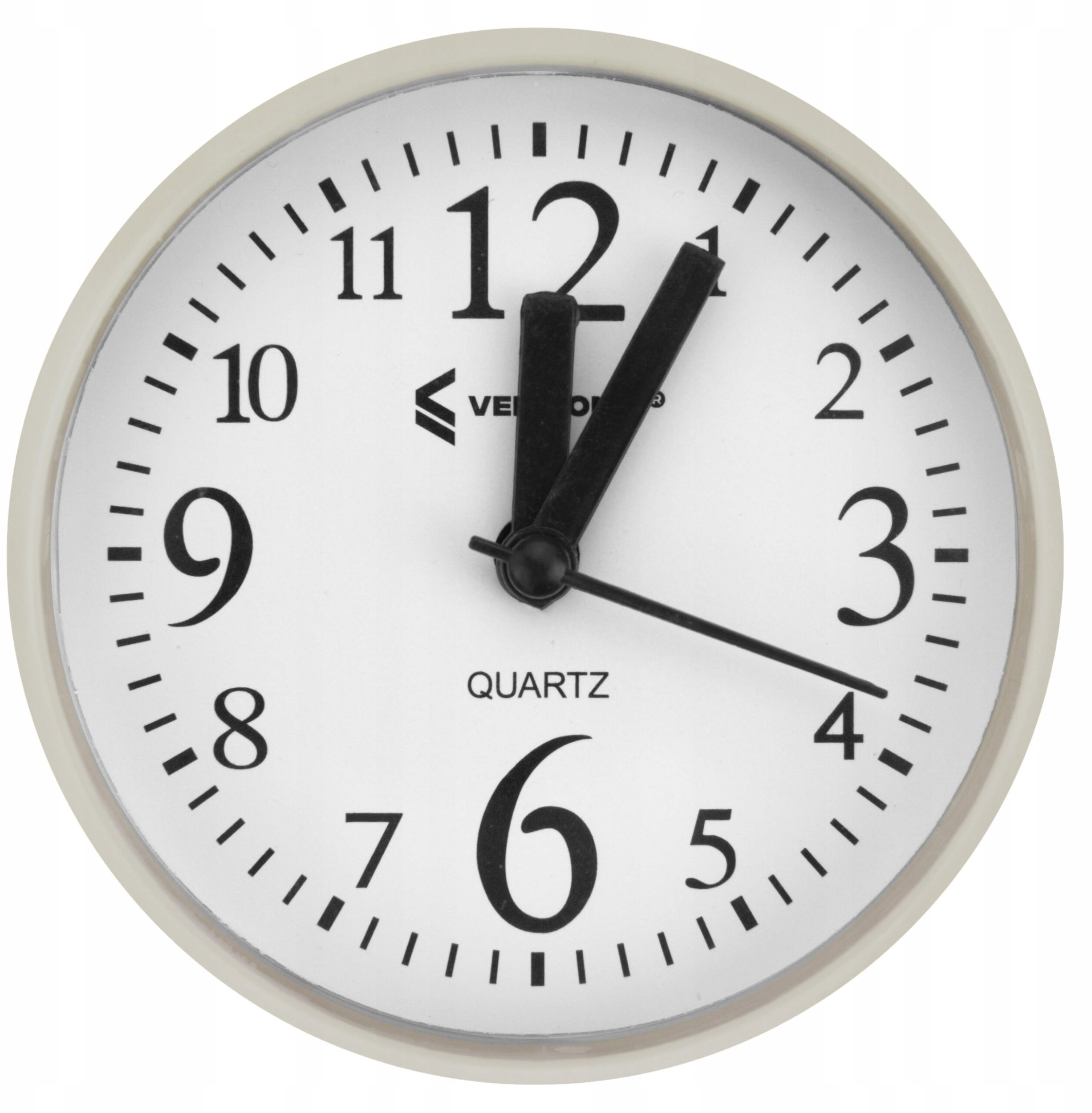 Zegar okrągły stojący budzik na baterie mix