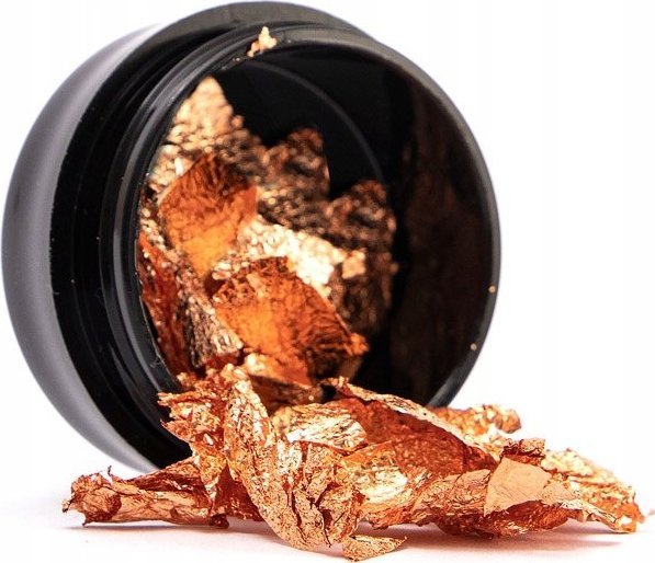 Cosmetics Zone Pazłotko - metaliczne płatki do zdobień w kolorze miedzianym 7ml