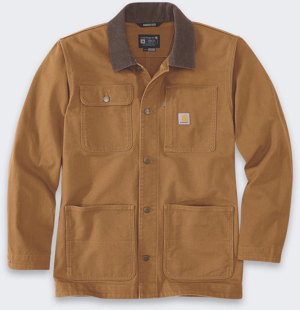 Kurtka Carhartt Iconi C01 Duck Chore C Brown
