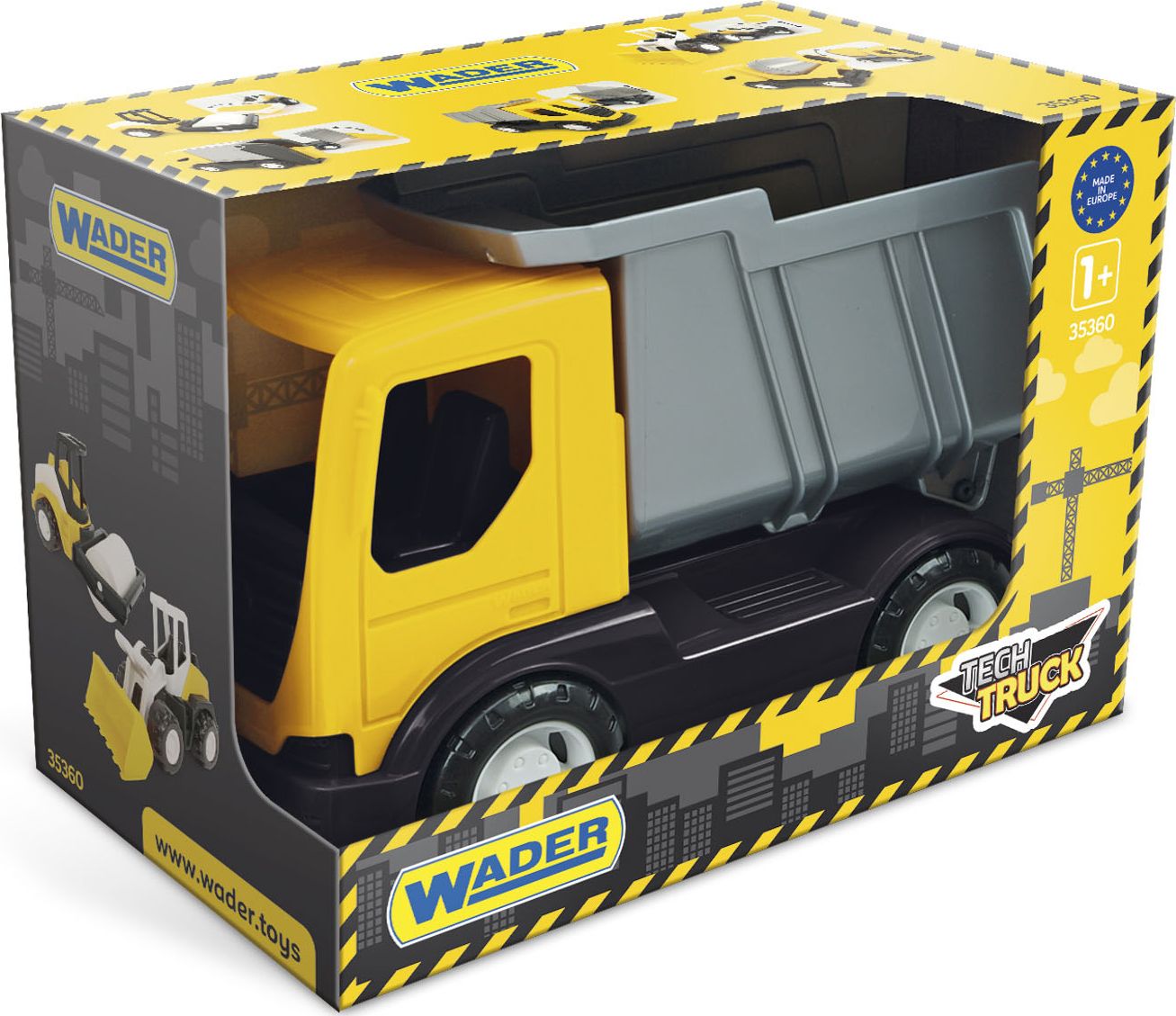 Wader WYWROTKA WADER 35362 TECH TRUCK POJAZD DROGOWY