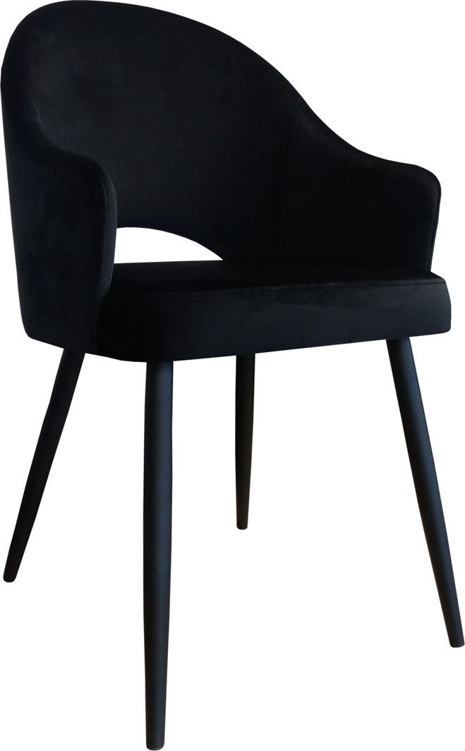 Atos Krzesło Velvet noga czarna MG19
