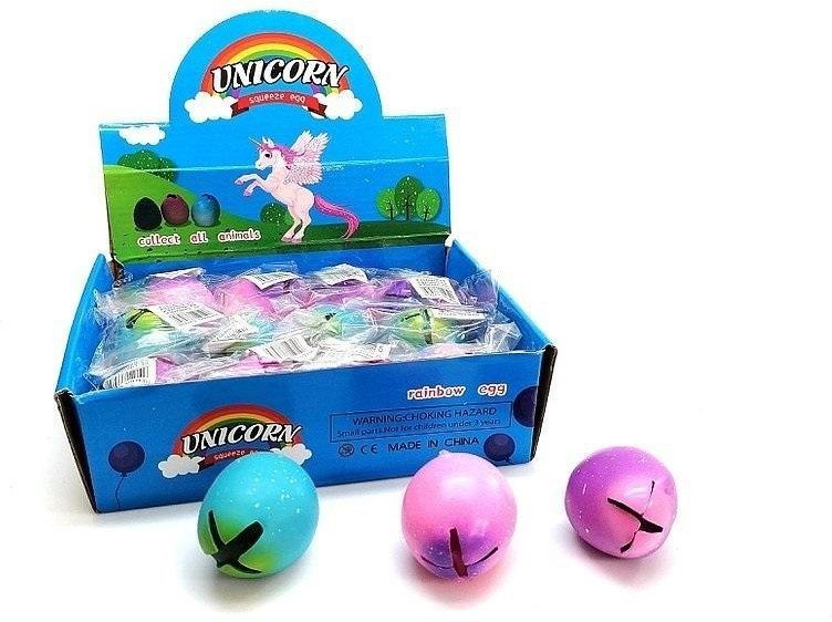Gniotek jajo z jednorożcem (12szt)
