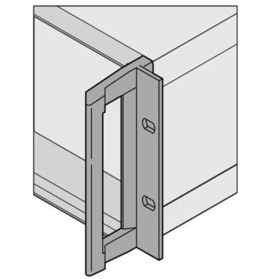 Wspornik montażowy SCHROFF 19 z uchwytem do modernizacji, RatiopacPRO AIR, 3/4 U