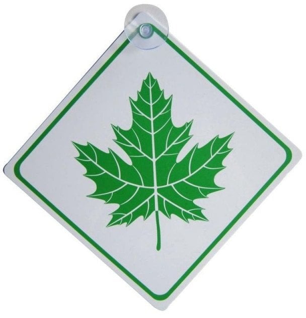 CAR STICKER MAPLE LEAF