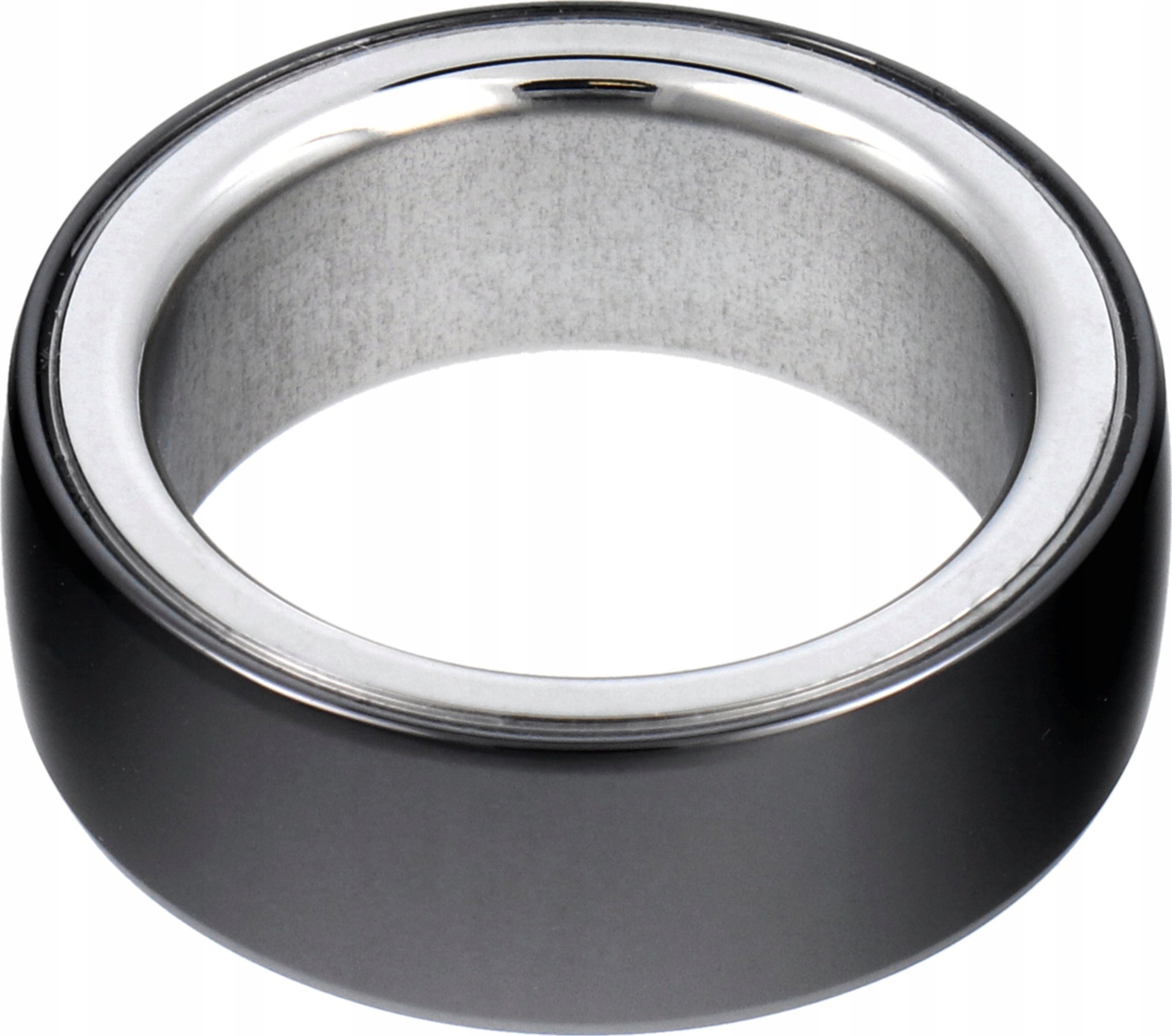 Smart Ring OEM R8- ceramiczny ze stacją ładującą rozmiar 15,4mm czarny