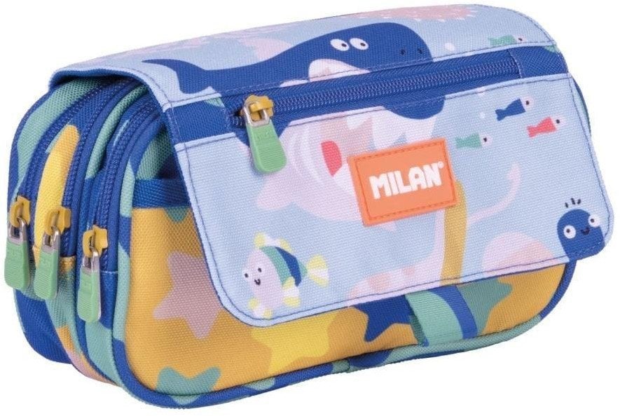 Piórnik 3 komorowy z klapką Blue Odyssey