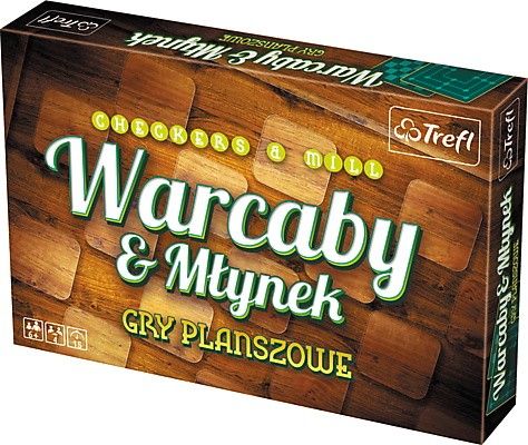 Trefl Warcaby/Młynek klasyczne (01681)