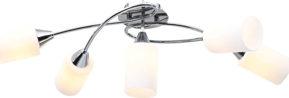 Lampa sufitowa Lumes Ceramiczna lampa sufitowa z długimi kloszami - EX216-Meliva