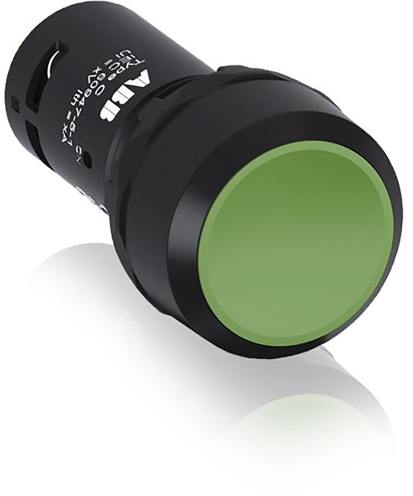 Przycisk monostabilny 22mm wklęsły wklęsły 1Z+1R zielony CP1-10G-11 1SFA619100R1072 1SFA619100R1072