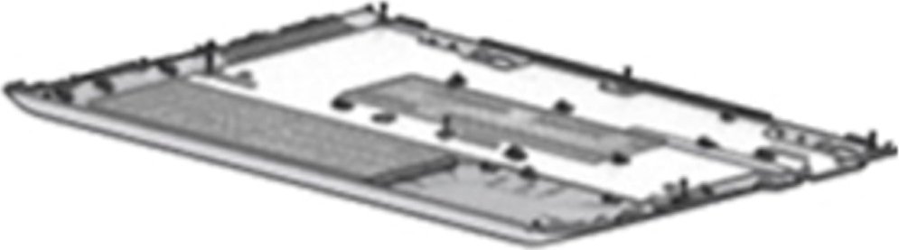 Pamięć do laptopa HP HP L09527-001 części zamienne do notatników Obudowa dolna