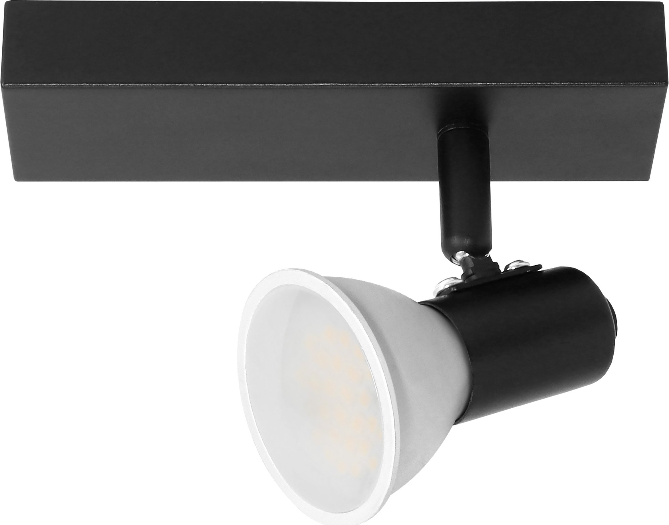 Lampa sufitowa Orno RIO SP 1, oprawa ścienno-sufitowa, GU10 max. 60W, IP20, czarna