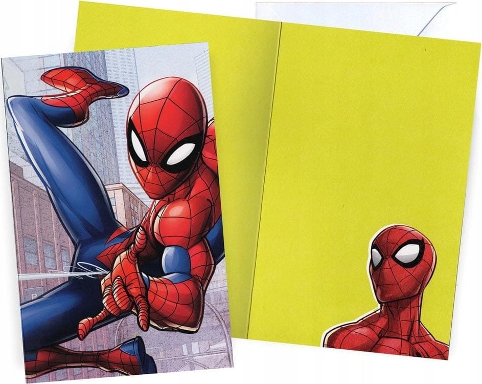 KUKARTKA KARNET DHS SPIDER MAN BEZ TEKSTU